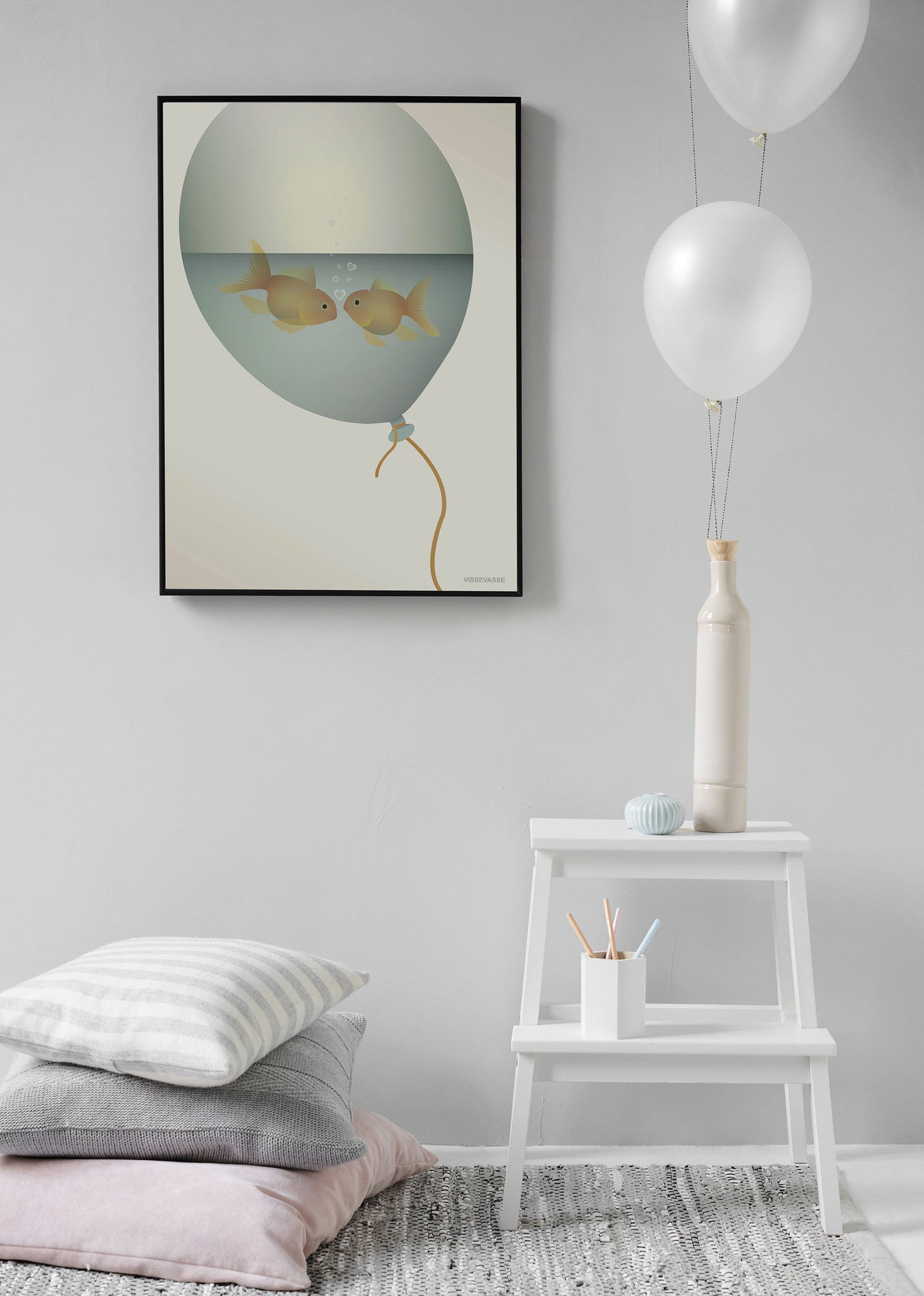 LOVE IN A BUBBLE - plakat - ViSSEVASSE