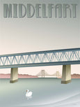 Middelfart - gamle bro - plakat - ViSSEVASSE