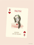 MOM - Queen of my heart - Kort - ViSSEVASSE
