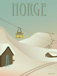 NORGE Sneen - plakat - ViSSEVASSE