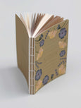 NOTEBOOK - AMBER WITH FLOWERS - Small - ViSSEVASSE