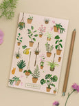 Notesbog med planter fra ViSSEVASSE