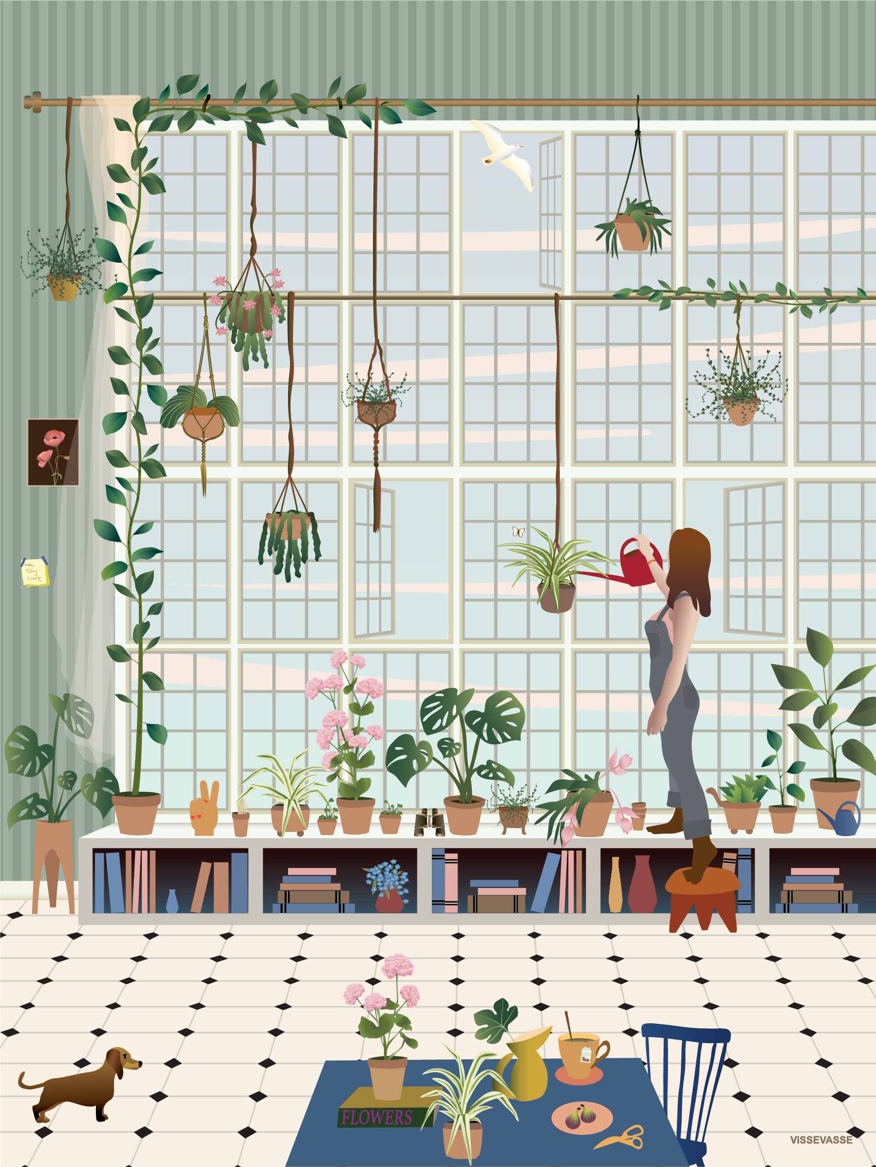 Plant lover plakat fra ViSSEVASSE