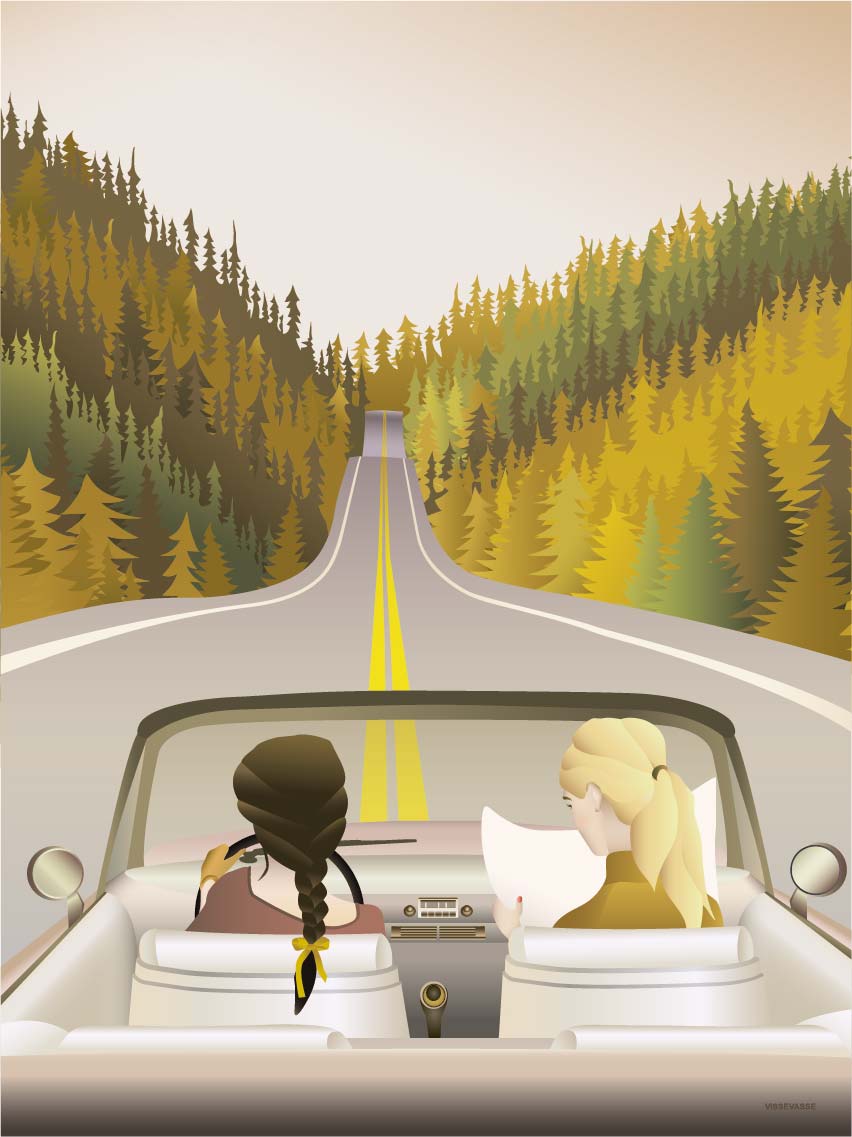 Road Trip - plakat - ViSSEVASSE