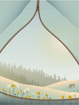 "Tent with a view" plakat fra ViSSEVASSE