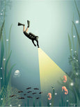 "The Diver" plakat fra ViSSEVASSE