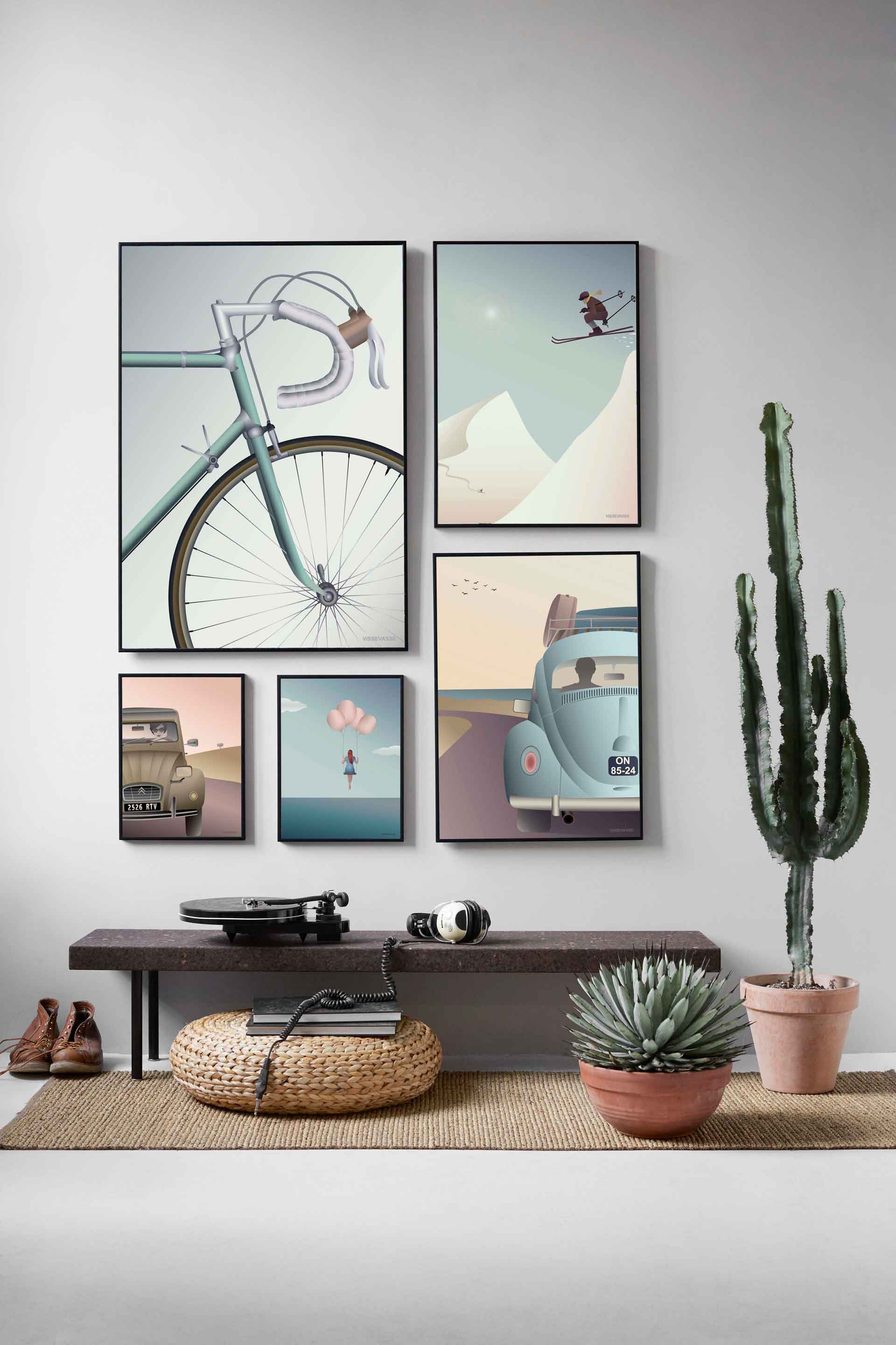 RACING BICYCLE - plakat - ViSSEVASSE