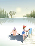 Vinterbadning plakat fra ViSSEVASSE